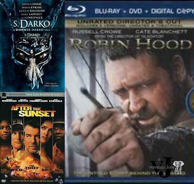 Action DVD Bundle:Robin Hood, After the Sunset’S. Dark