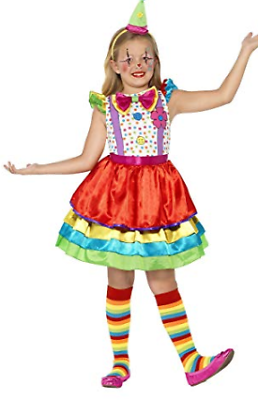 Smiffys Childs Deluxe Clown Costume for Kids Size Medium