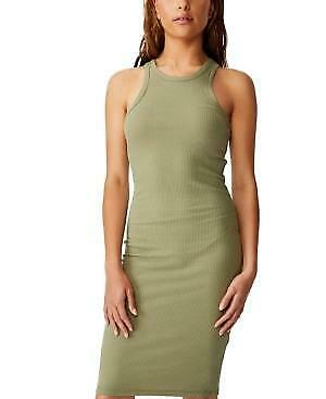 Cotton on Kirsty Racerback Bodycon Dress, Size Large