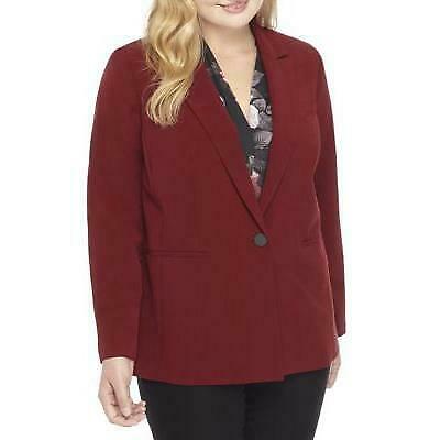 Nine West Plus Size One-Button Jacket, Size 18W