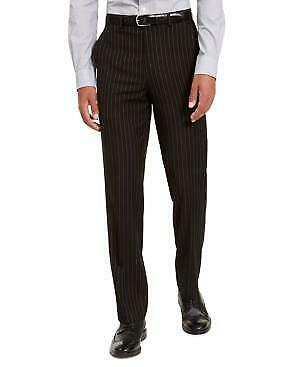 Sean John Mens Classic-fit Stripe Suit Pants, Size 40W