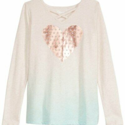 Epic Threads Big Girls Ombre Heart T-Shirt, XL (16)