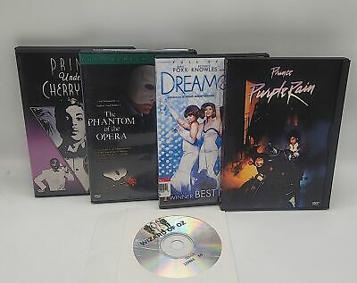 Music DVD Bundle: 5 Dvds Purple Rain, Under the Cherry Moon and More