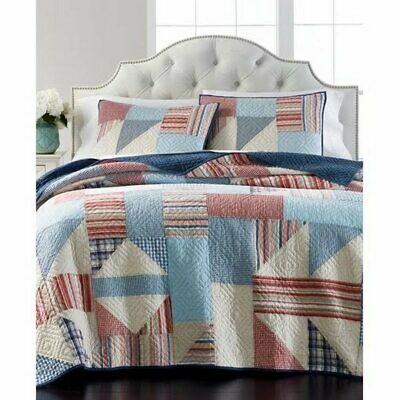 Martha Stewart Collection Americana Patchwork King/Cal King Quilt