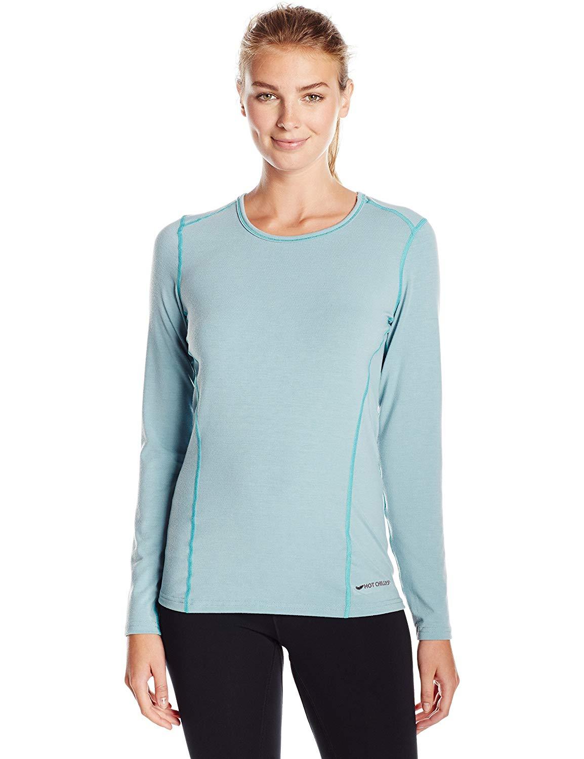 Hot Chillys Women's MTF4000 Scoop Top, Coastal, Small