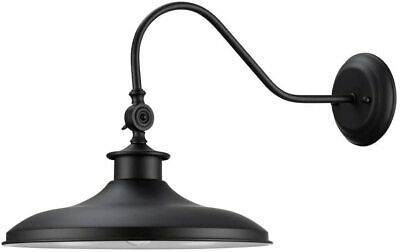 Globe Electric 44095 Aedan 1-Light Swivel Wall Sconce Black Finish