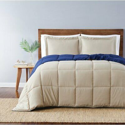 Truly Soft Everyday Reversible King 3-PC. Comforter Set Bedding