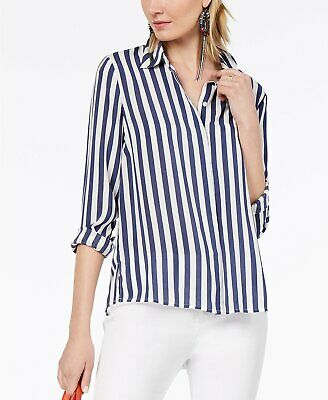 INC International Concepts I.N.C. Striped Shirt Size Medium
