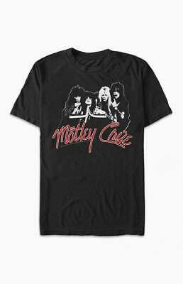 PacSun Mens Motley Group Posterize T-Shirt - Black Size Small