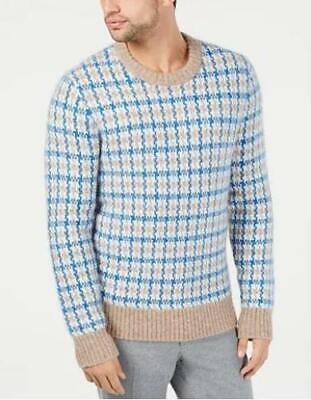 Michael Kors Mens Regular-Fit Guncheck Sweater