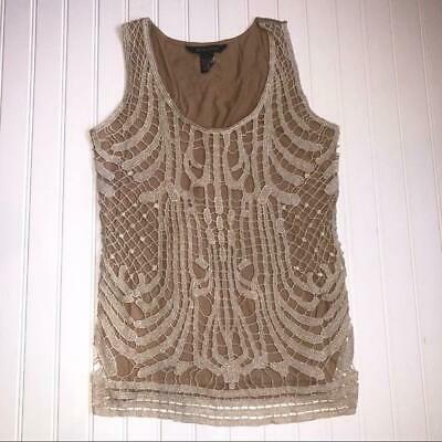 89th and Madison glitzy tank Size Medium