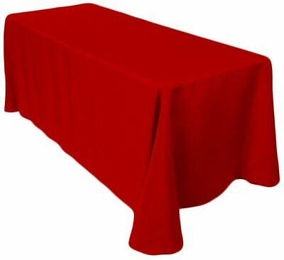 Craft And Party 90 X 132 Rectangular Polyester Table Cloth