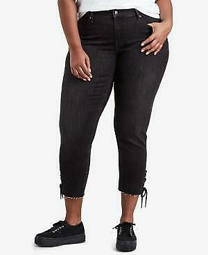 Levi’s 711 Skinny Ankle Lace Up Women’s Jeans (Plus Size) 20W