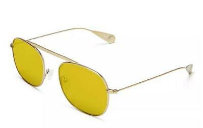 Lyndon Leone Womens James Mirrored Aviator Sunglasses