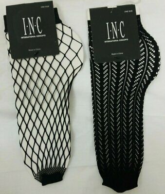 Lot of 2 I.N.C. Womens Assorted Ankle Socks
