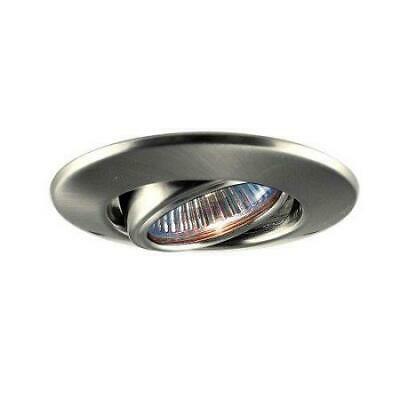 Jesco Lighting RH30-ST One Light Mini Gimbal Ring, Satin Chrome Finish