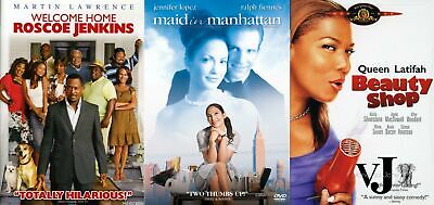 Comedy DVD 3 Pack, Beauty Shop, Welcome Home Roscoe Jenkins, Maid in Manhattan