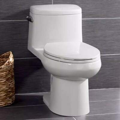 Miseno MNO120CBWH Mia High Efficiency Toilet With Elongated Chair Height Bowl