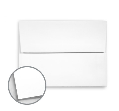 Cougar White Envelopes 4 3/4 x 6 1/2,White, 250 per Box