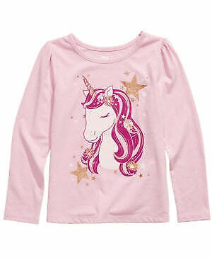 Epic Threads Toddler Girls Unicorn T-Shirt, Pink Nectar, Size 2T
