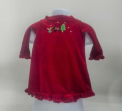 Sophie Rose Christmas Dress, Size 18 Months