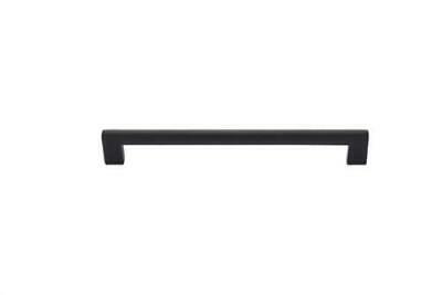 Emtek 86166 Trail 12 Inch Center to Center Handle Cabinet Pull Flat Black