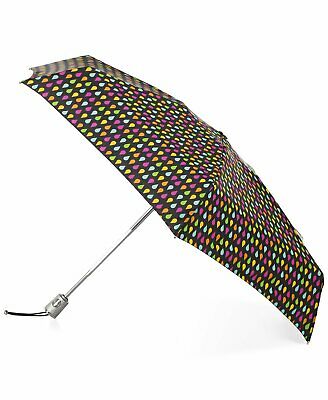 Totes Automatic Open Close Water-Resistant Travel Folding Umbrella with Sun Prot