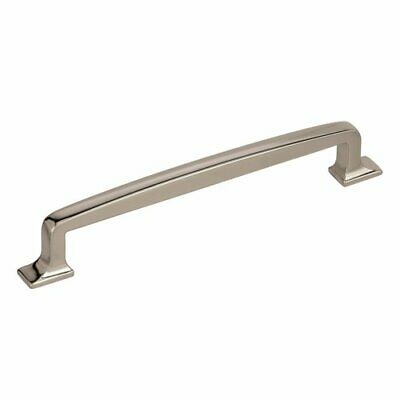 Amerock BP53722PN 6-5/16 (160 mm) Ctc Westerly Cab Pull Bright Nickel Finish