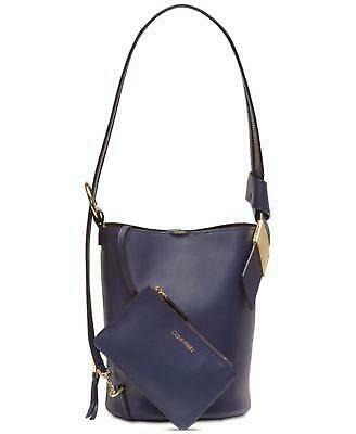 Calvin Klein Karsyn North South Leather Small Tote Shoulder Bag