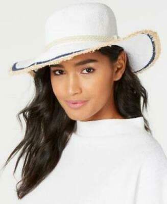 Inc Twisted Straw and Rope Detail Floppy Hat
