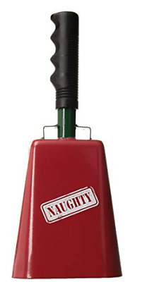 Wembley Naughty or Nice Cowbell