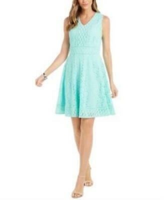 Charter Club Petite Lace Fit and Flare Dress, Size Petite XL