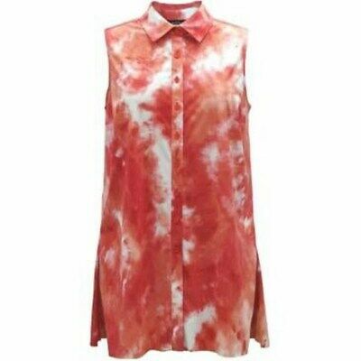 Alfani Women's Tie-Dye Sleeveless Blouse, Size M