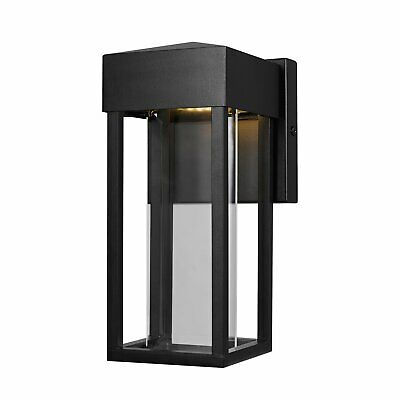 Globe Electric Bowie Integrated LED Outdoor Indoor Wall Sconce, 4424