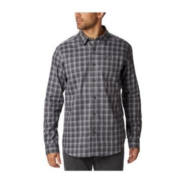 Columbia Mens Vapor Ridge III Plaid Long Sleeve Button Down Shirt