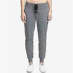 DKNY Women's Sport Lace-Up Fleece Joggers