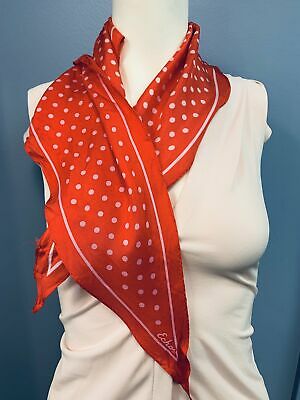 Echo Red Polka Scarf