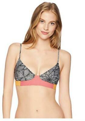 Roxy Pop Surf Bra Womens Beachwear Bikini Top, Size Medium