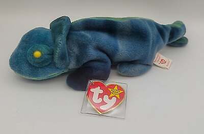 Ty Beanie Baby Rare Retired With 14 Tag Errors 1997 Rainbow Made w/PVC Pellets