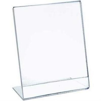 Azar Displays 112716, L Shaped Acrylic Sign HLR, 7W X 11H, 10pk