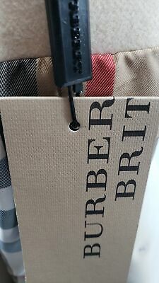 Burberry Brit Womens Knee-Length Trench Coat UK Size 42 US Size XL