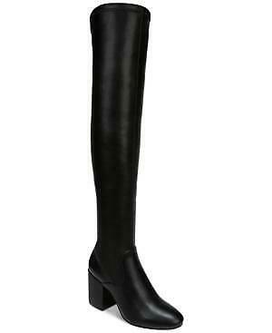 Bar III Womens Gabrie Over-the-Knee Boots,5M/Black smooth
