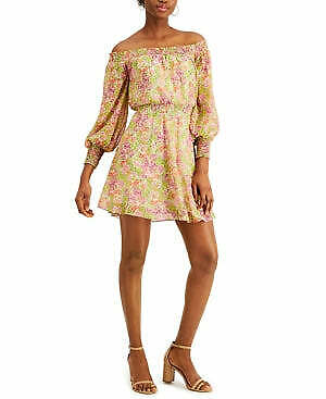 Leyden Off-the-Shoulder Mini Dress, Size XL