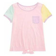 Epic Threads Big Girls Colorblocked Tie-Front T-Shirt,Choose Sz/Color