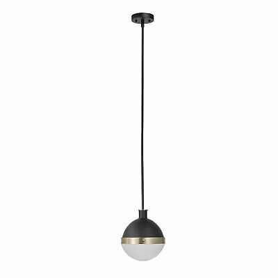 Globe Electric Bari 1-Light Matte Black Pendant, 65773