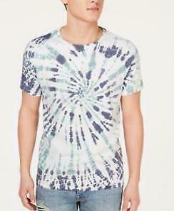 Guess Mens Spiral Tie-Dyed T-Shirt, Size XL