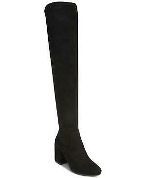 Bar III Womens Gabrie Faux Suede Round Toe Over-the-Knee Boots, 5M/Black