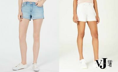 Celebrity Pink Juniors Cuffed Denim Shorts