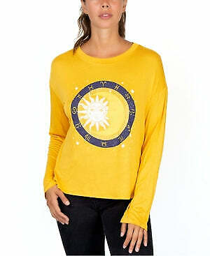 Rebellious One Juniors Moon Graphic Top