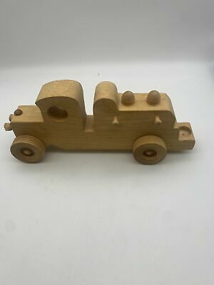 Cherry Wood Fire Truck, by Tom Merrin